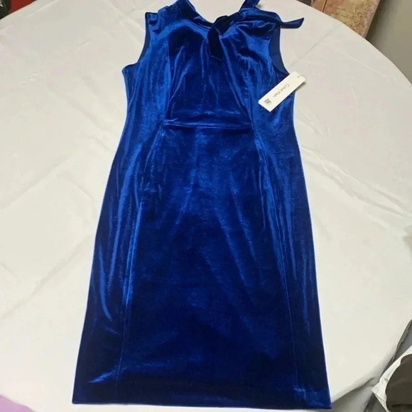 CalvinKlein Women’s Velvet Dress, Size 10.NWT - Picture 1 of 4